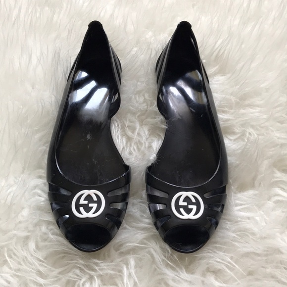Gucci Shoes - Gucci Jelly Sandals Size 38